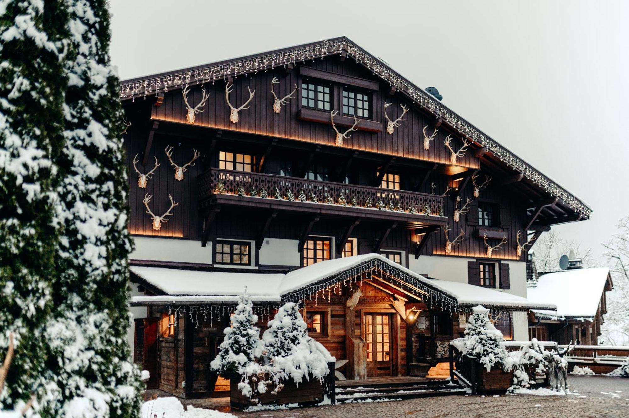 Les Chalets Du Mont D'Arbois & Spa, Megève Exterior foto