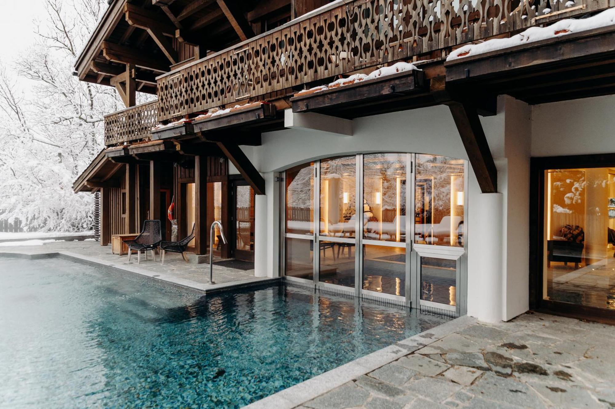Les Chalets Du Mont D'Arbois & Spa, Megève Exterior foto